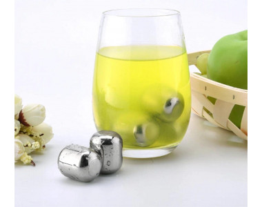 Охлаждающие камни для виски Xiaomi Circle Joy Stainless Steel Ice Cubes