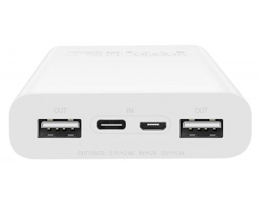 Внешний аккумулятор ZMI Power Bank QB821 20000 mAh white