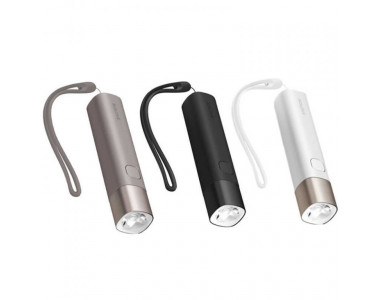 Портативный фонарик Xiaomi Solove X3 Portable Flashlight Power Bank black
