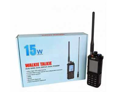Портативная рация TYT UVL-15W Bluetooth, 15 Вт, 3800 мАч