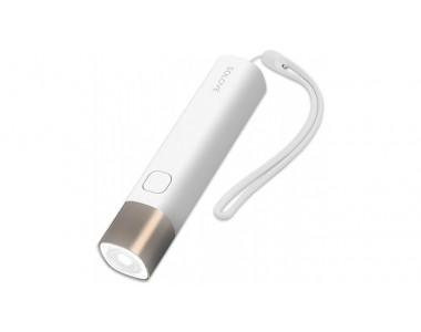 Фонарик Xiaomi Solove X3 Portable Flashlight Power Bank 3000mAh X3S WHITE